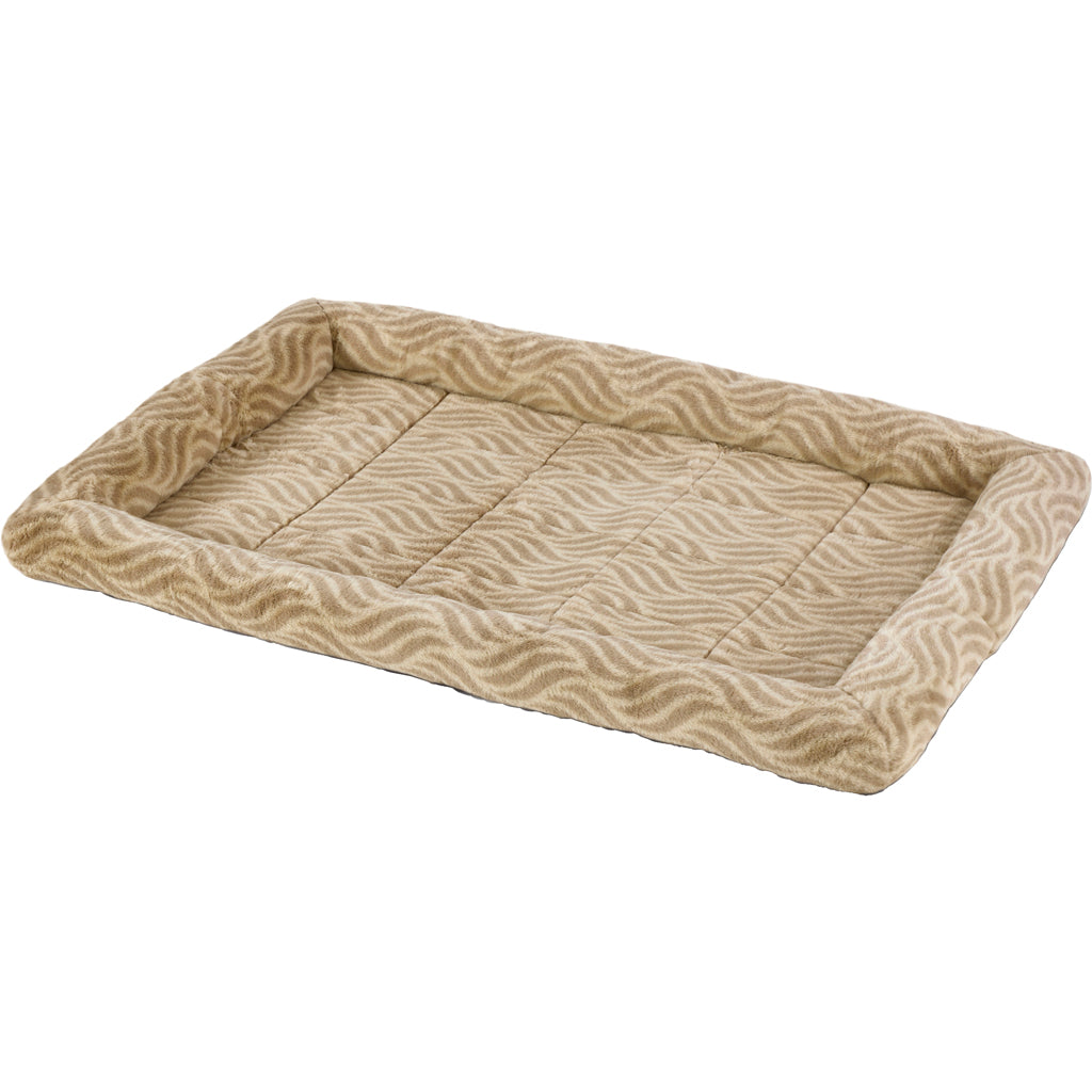 Quitetime Deluxe Wave Pet Bed (TAN, 42 IN)