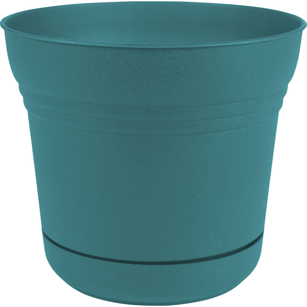 Bloem Saturn Planter (BERMUDA TEAL, 7 IN)