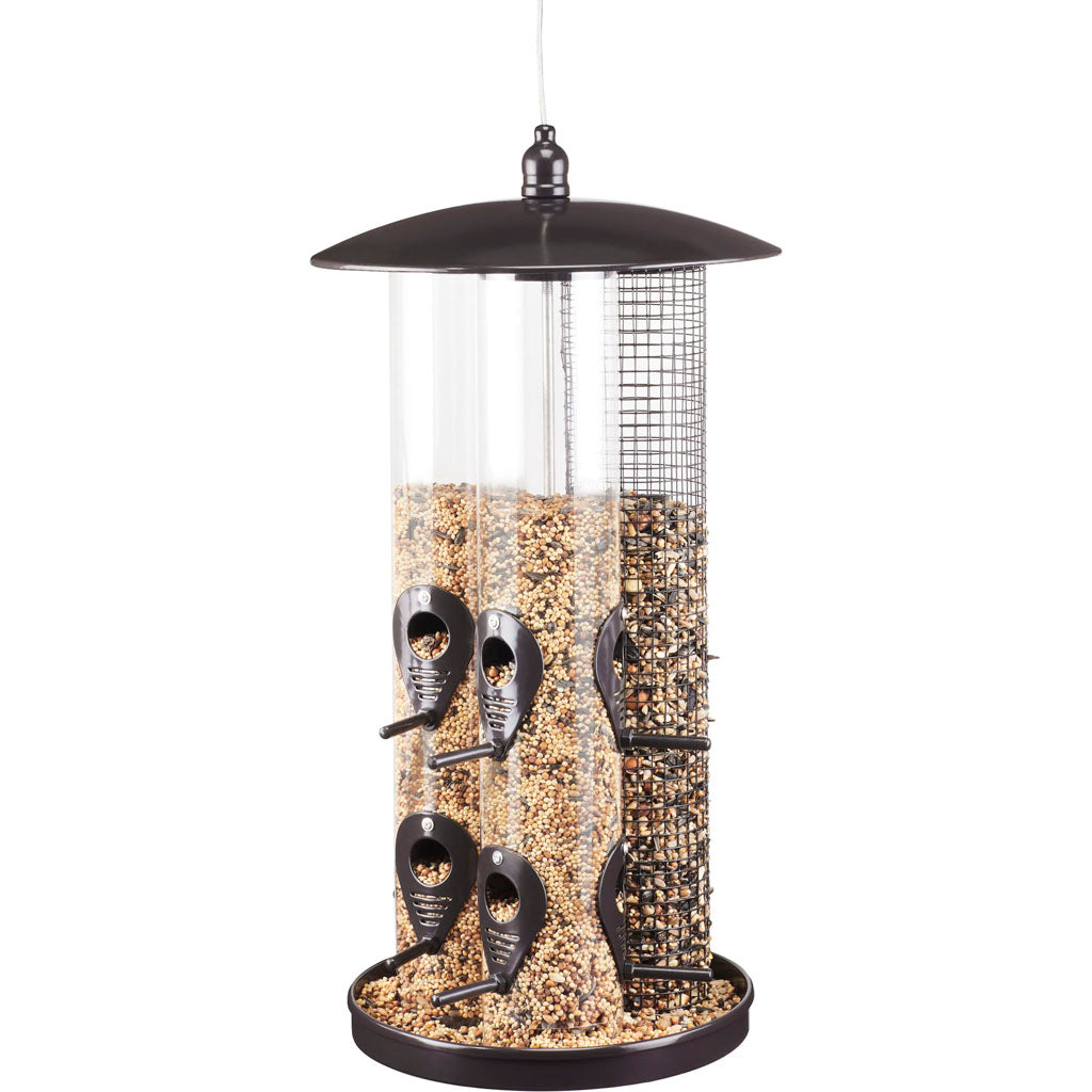 Triple Tube Feeder (BLACK, 3.5 LB)