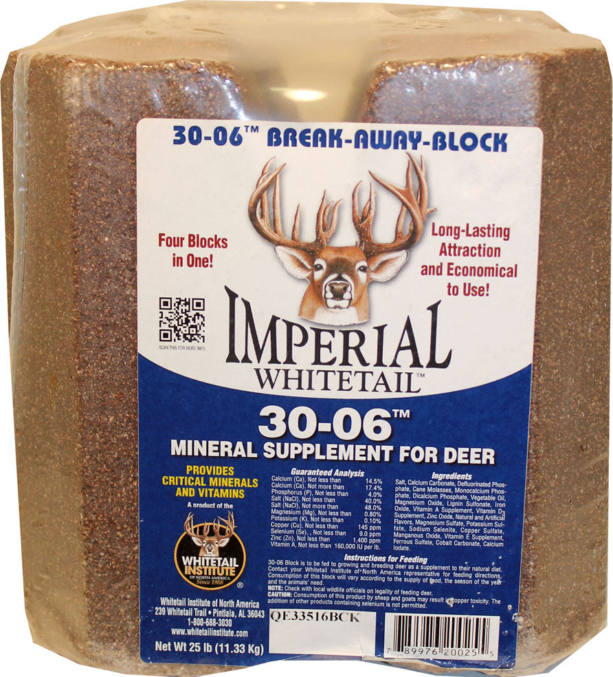Imperial Whitetail 30-06 Mineral/Vitamin Block (20 LB)