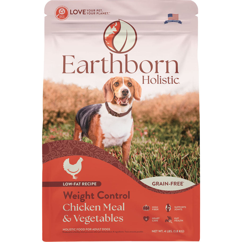 Holisitic Weight Control Grain Free Dog Food (CHICKEN MEAL/VE, 4 LB)