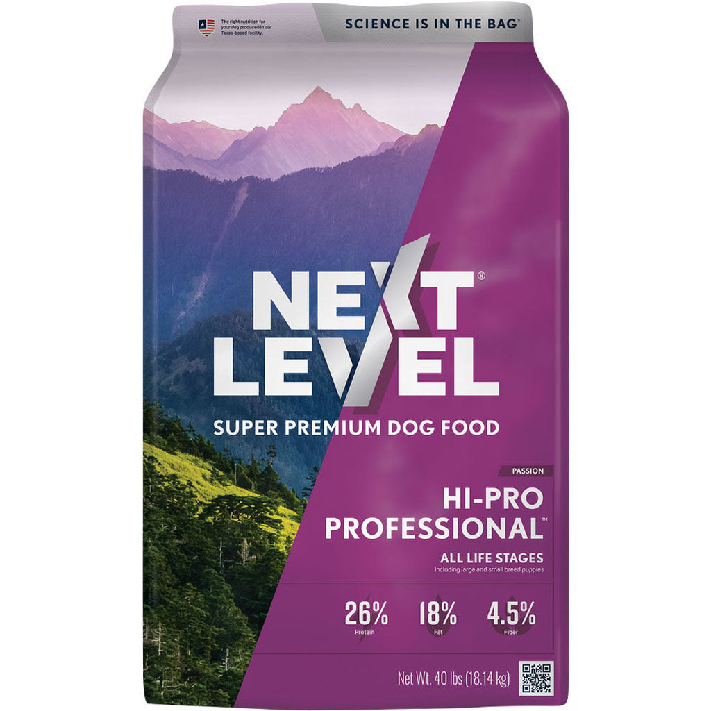 Next Level Hi-Pro Professional Dog Food (40 LB)