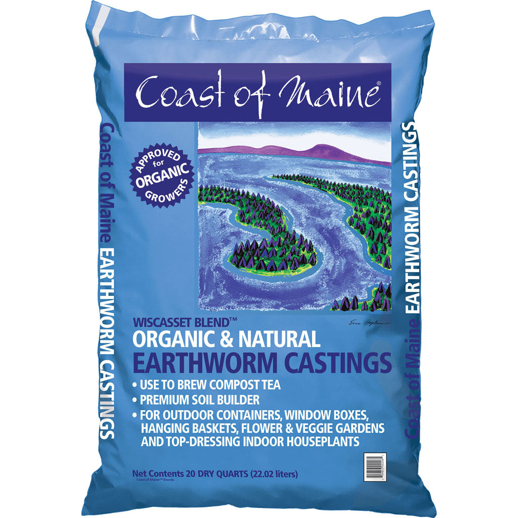 Wiscasset Blend Earthworm Castings (20 QT)