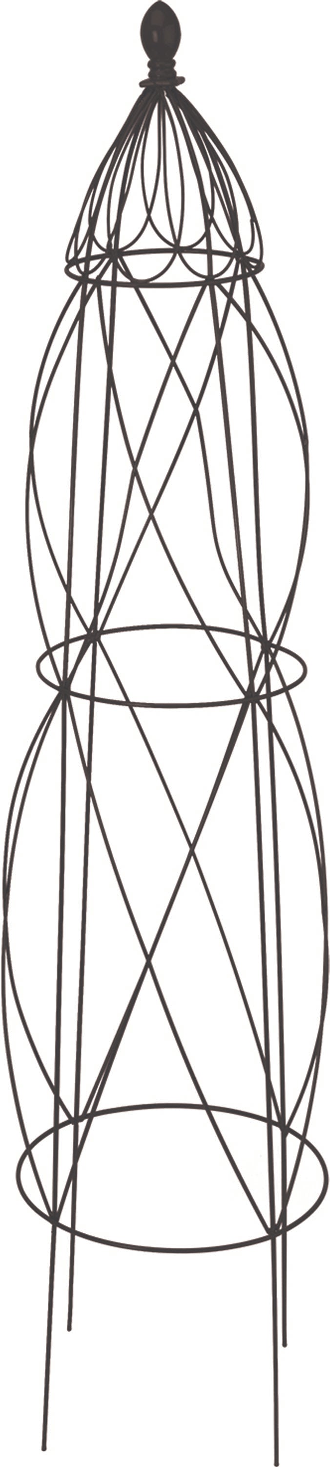 Diamond Obelisk (BLACK, 51.5 IN)