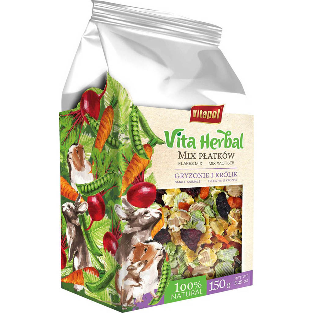 Vitapol Vita Herbal Petals Mix (NATURAL, 150 GM)