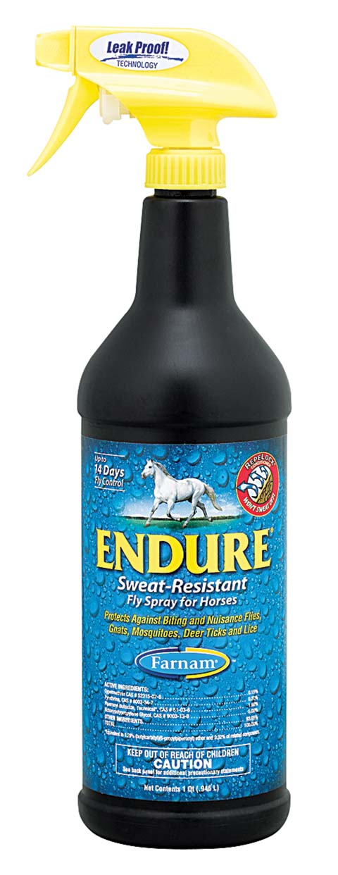 Endure Sweat Resistant Fly Spray (1 QT)