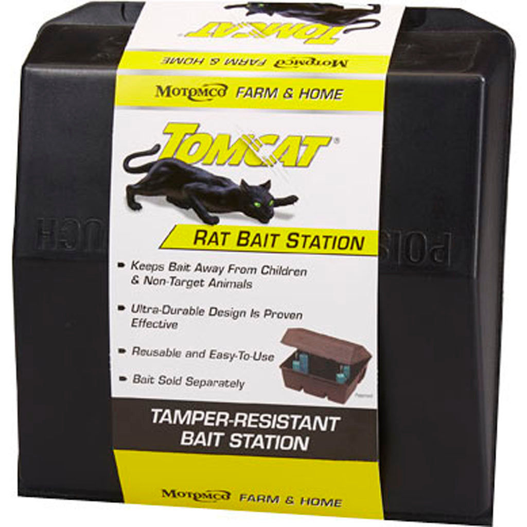 Tomcat Tamper-Resistant Rat Bait Station (BLACK, 1 PK)