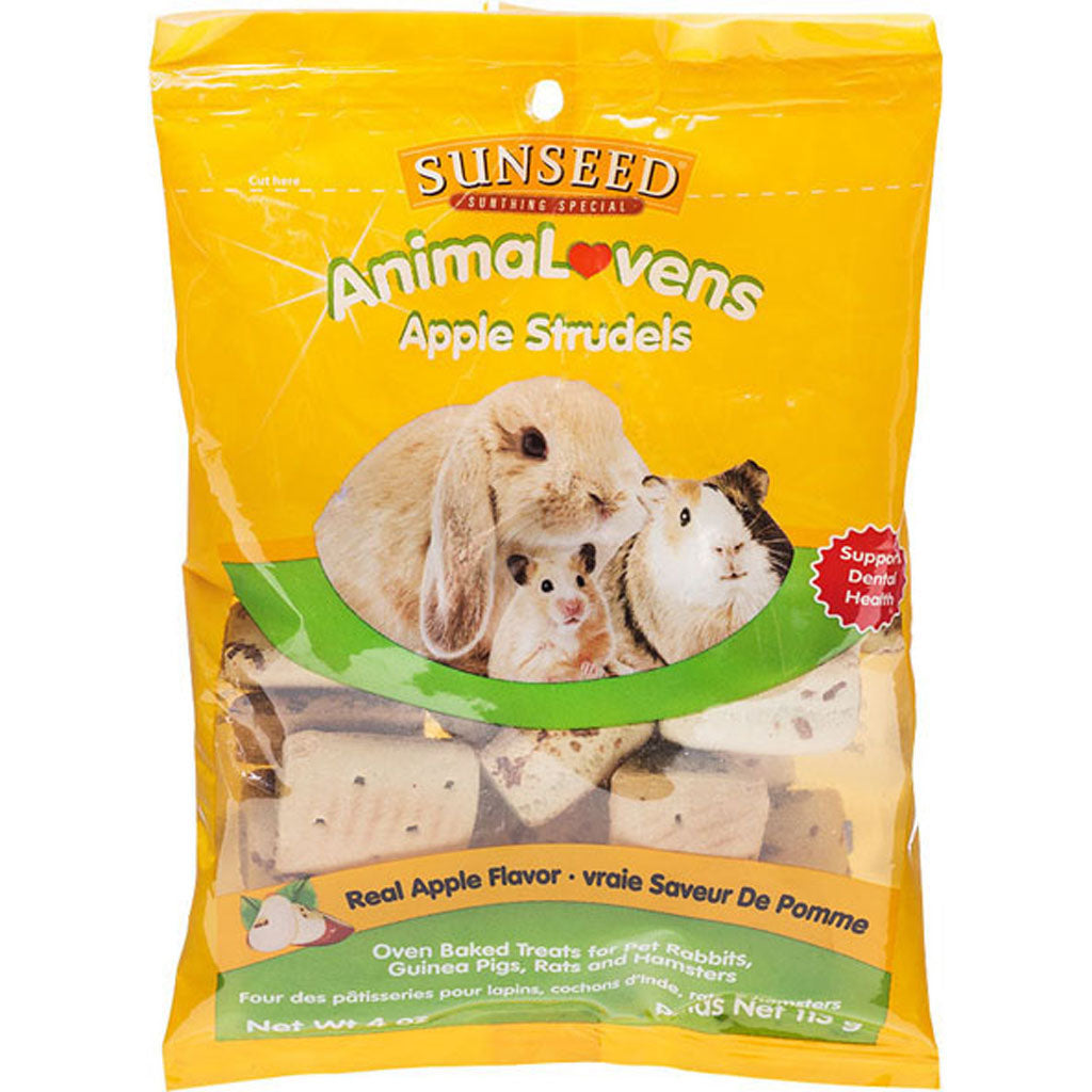 Animalovens Apple Strudel Small Animal Treats (3.5 OZ)