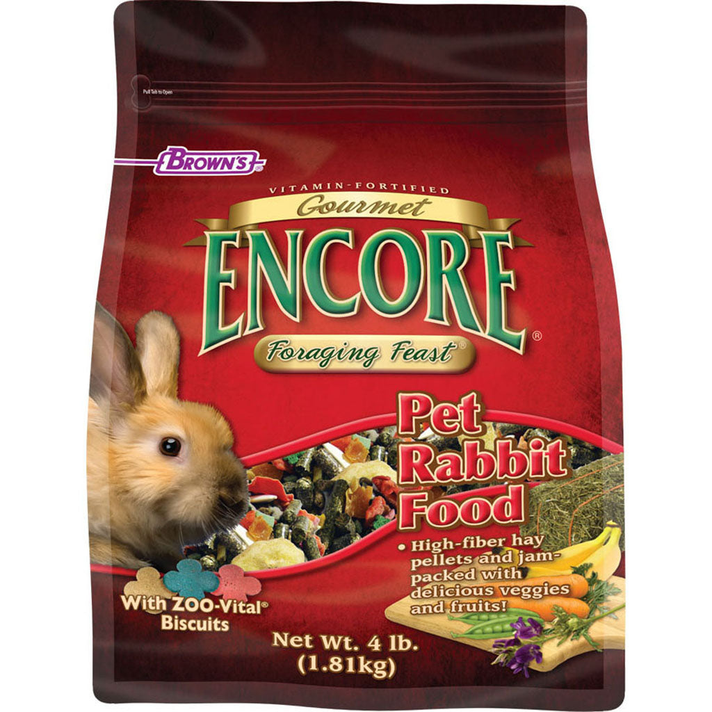 Encore Gourmet Pet Rabbit Food (4 LB)