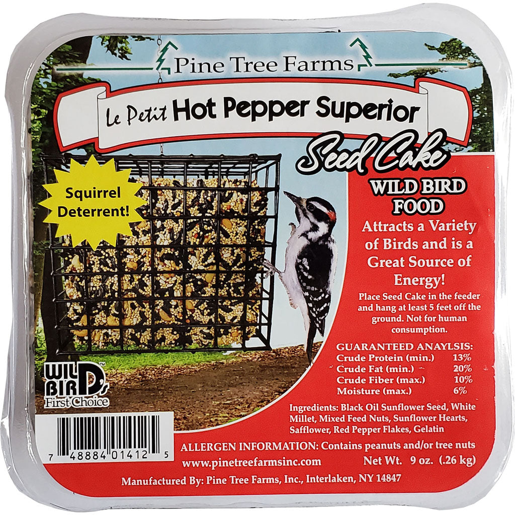 Pine Tree Farms Le Petit Seed Cake (HOT PEPPER, 9 OZ)