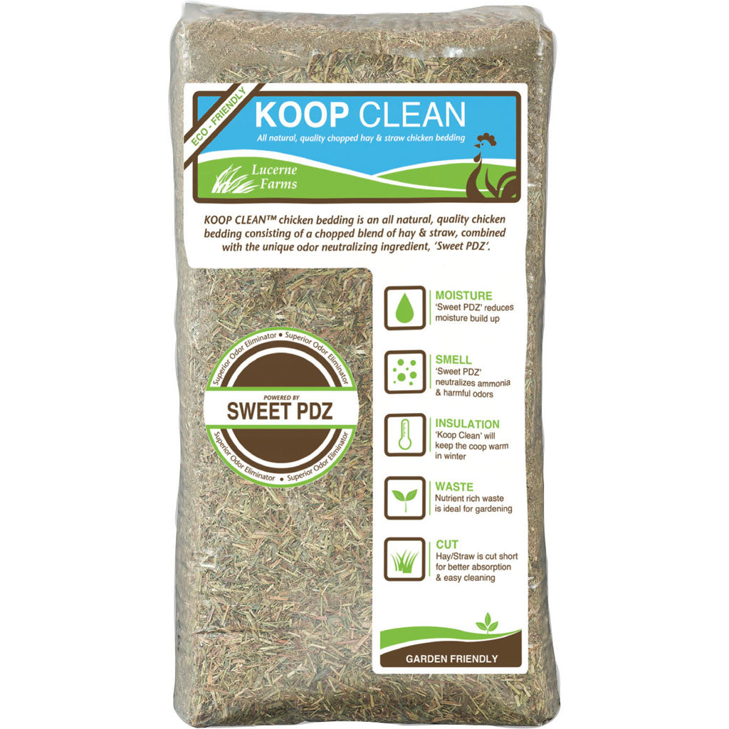 Lucerne Farms Koop Clean Hay & Straw Bedding (30 LB)