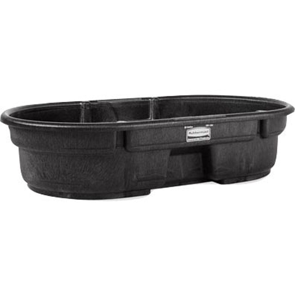 Rubbermaid Stock Tank (BLACK, 50 GAL)