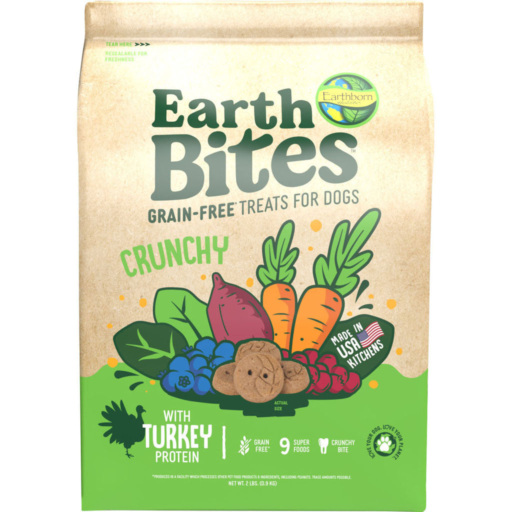 Holistic Earthbites Grain Free Treats (TURKEY, 2 LB)