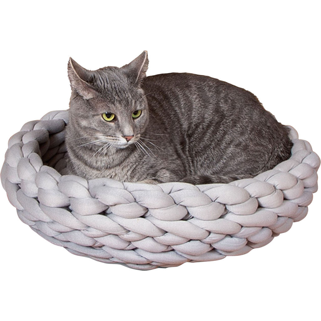 K&H Knited Pet Bed (GRAY, O/S)