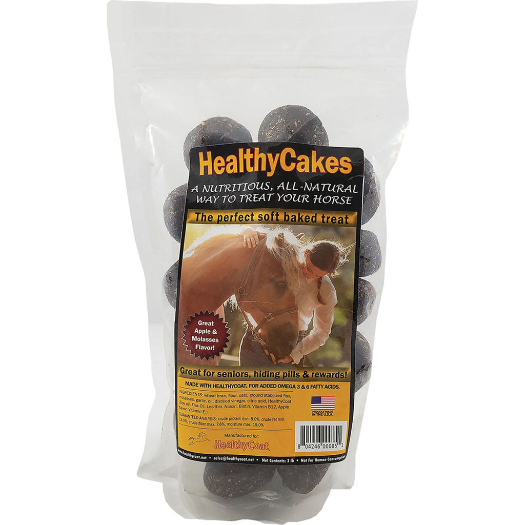 Healthycakes Premium Horse Soft Baked Treats (APPLE/MOLASSES, 2 LB)
