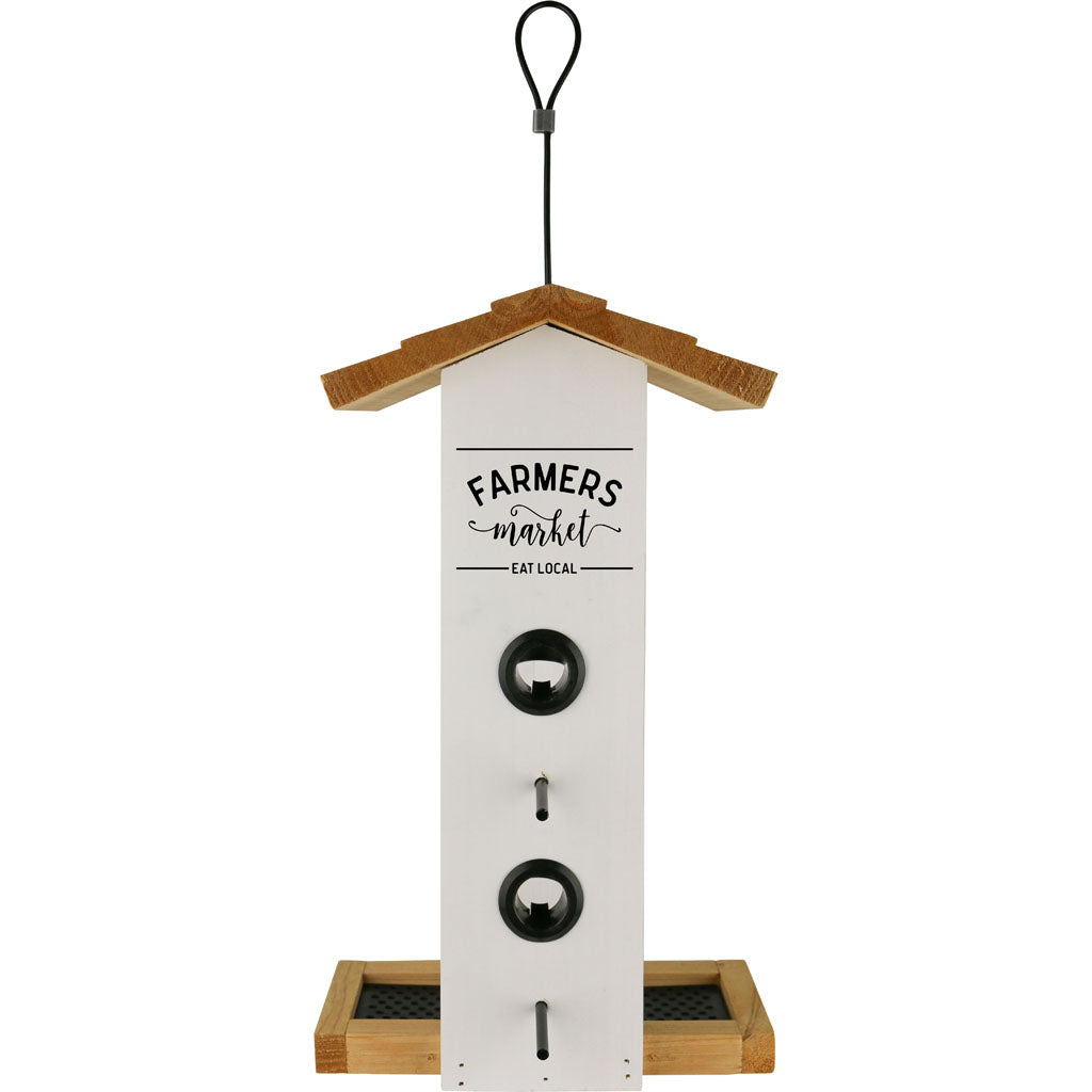 Farmhouse Vertical Feeder (WHITE, 1.5 QT CAP)