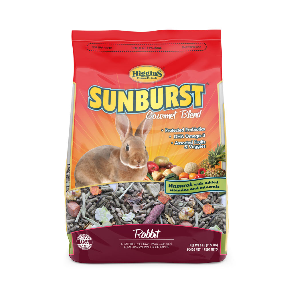 Sunburst Gourmet Blend Rabbit (6 LB)
