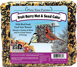 Pine Tree Farms Seed Cake (FRUIT BERRY/NUT, 2 LB)