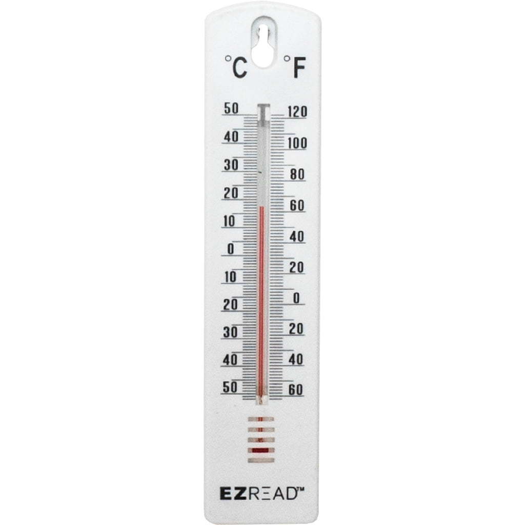 Ezread Indoor/Outdoor Thermometer (WHITE, 6.5 IN)