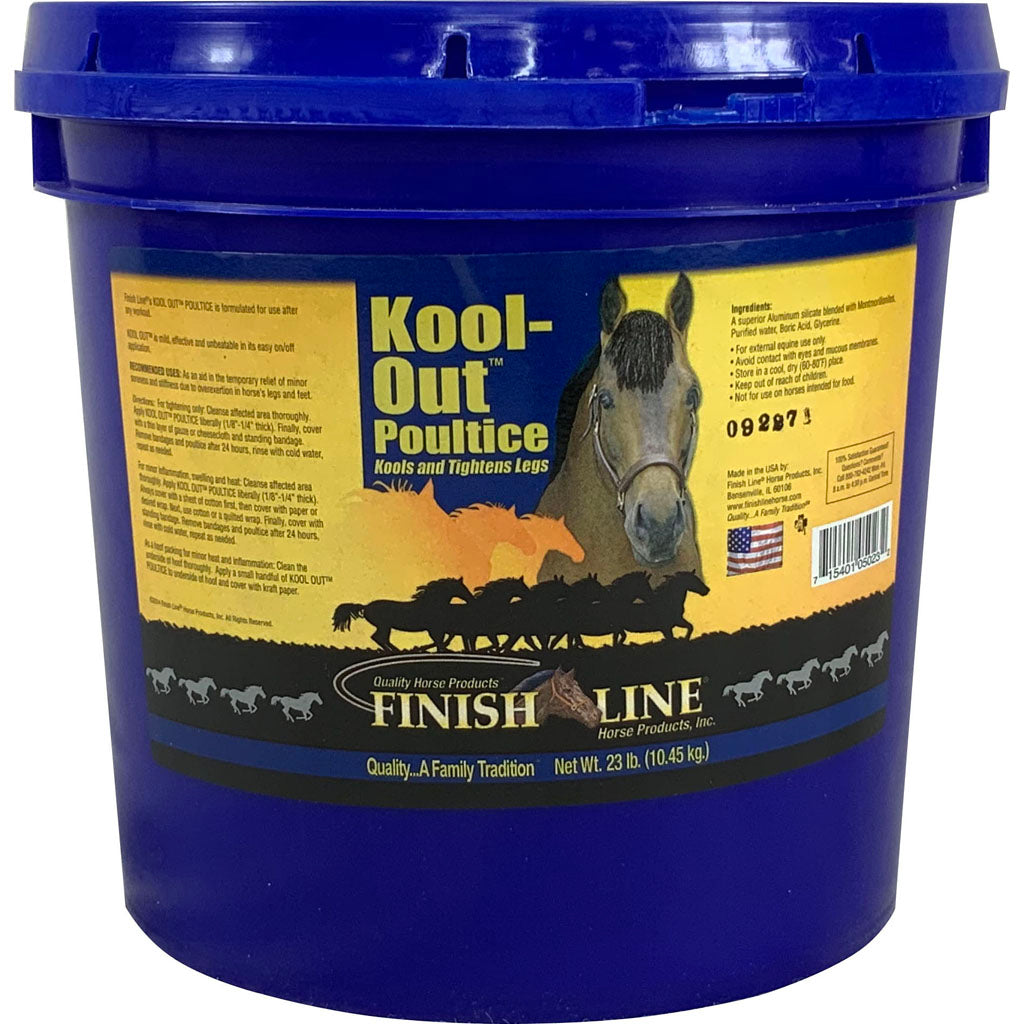 Finish Line Kool Out Clay Poultice (23 LB)