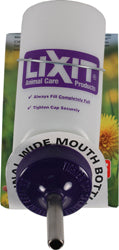 Wide Mouth Water Bottle (OPAQUE/PURPLE, 8 OZ)