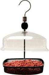 Premium Mealworm & Suet Dome Feeder (7 OZ CAP)