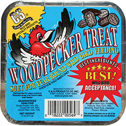 C&S Treat Suet (WOODPECKER, 11 OZ)