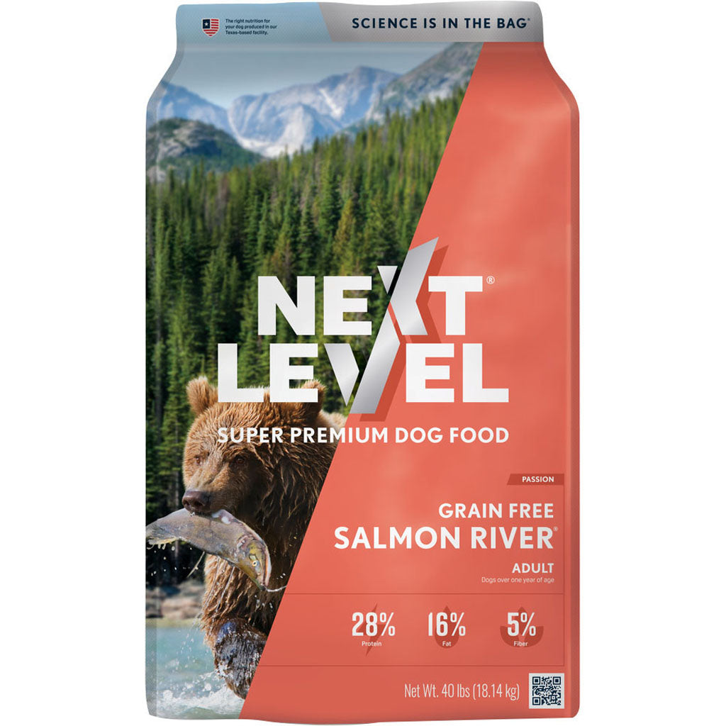 Next Level Salmon River Grain Free Dog Food (SALMON, 40 LB)