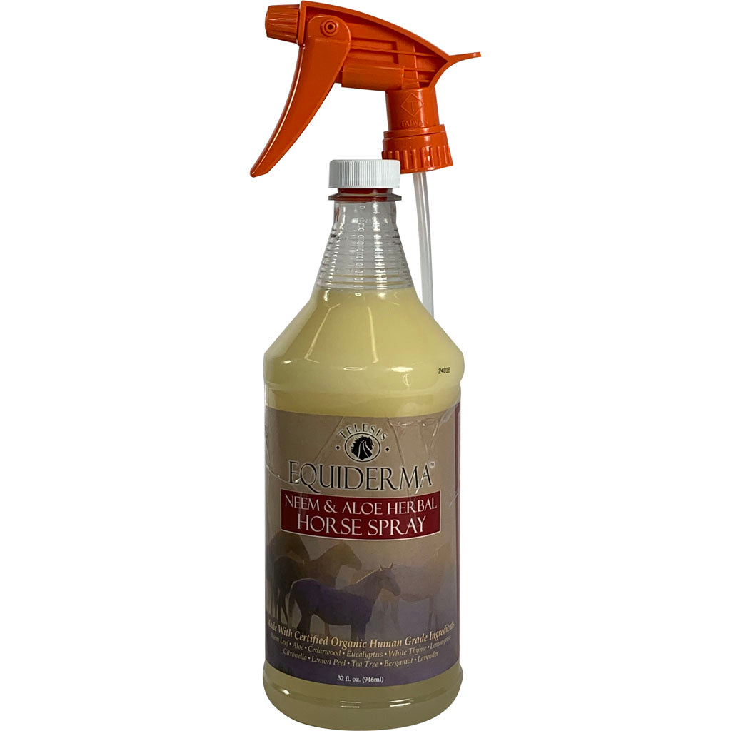 Equiderma Neem & Aloe Herbal Horse Spray (32 OZ)