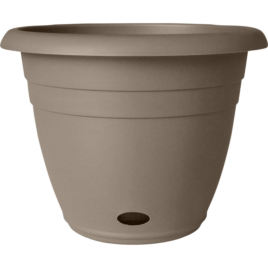 Southern Patio Jackson Self-Watering Planter (GREIGE, 8 IN)