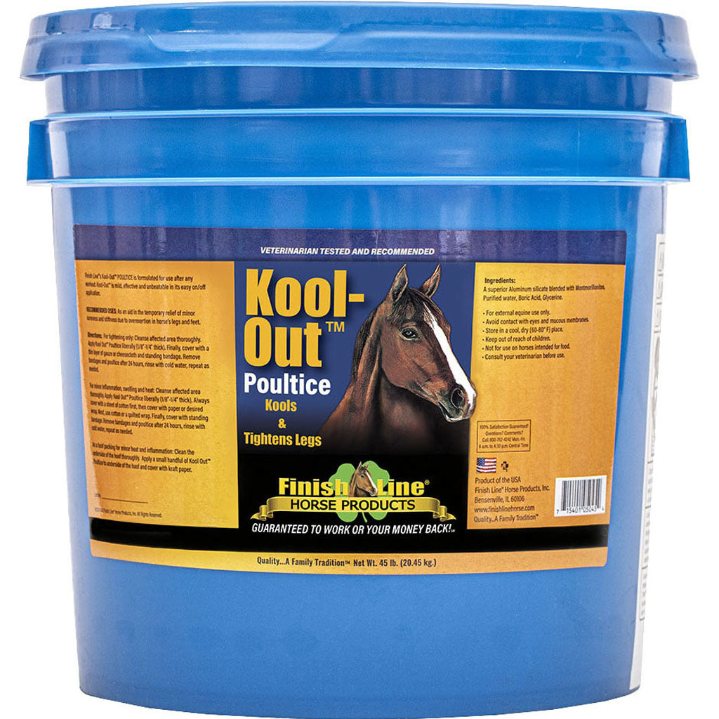 Finish Line Kool Out Clay Poultice (45 LB)