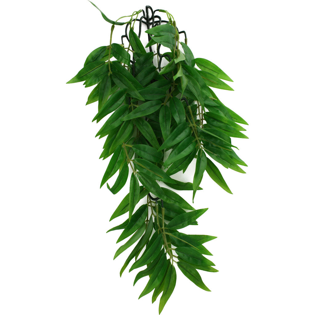 Komodo Bamboo Climbing Plant (GREEN/RED, MD - 16 IN)