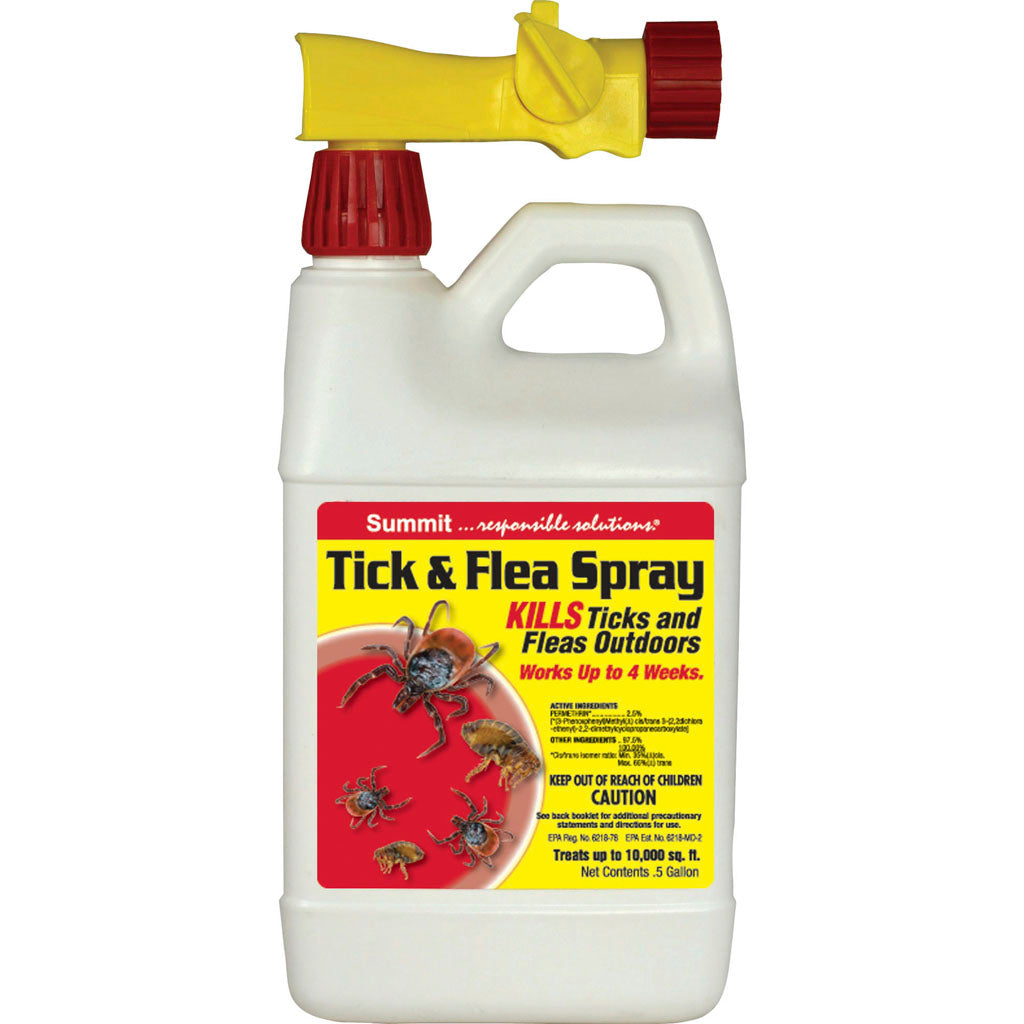 Tick & Flea Hose-End Rtu Spray (1/2 GAL)