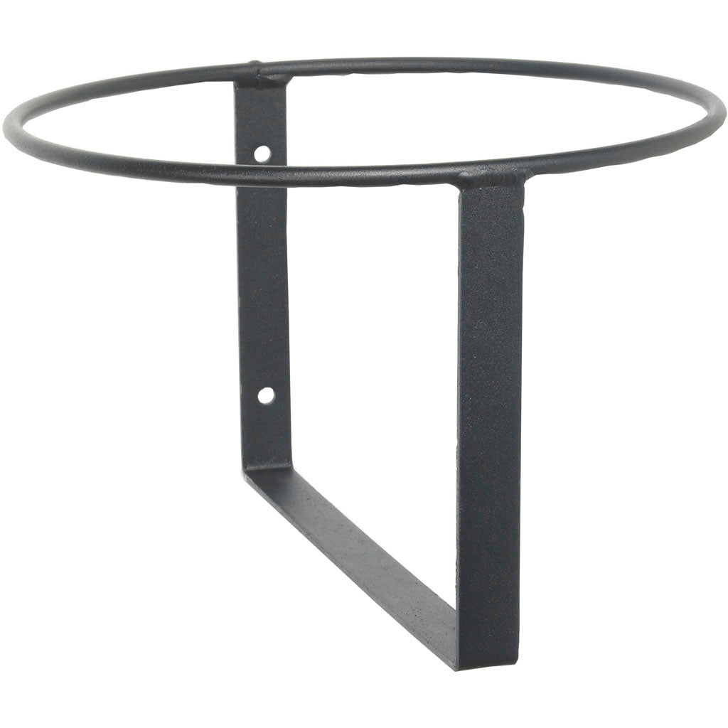 Portable Wall Mount Pail Holder (BLACK, 5 GAL)