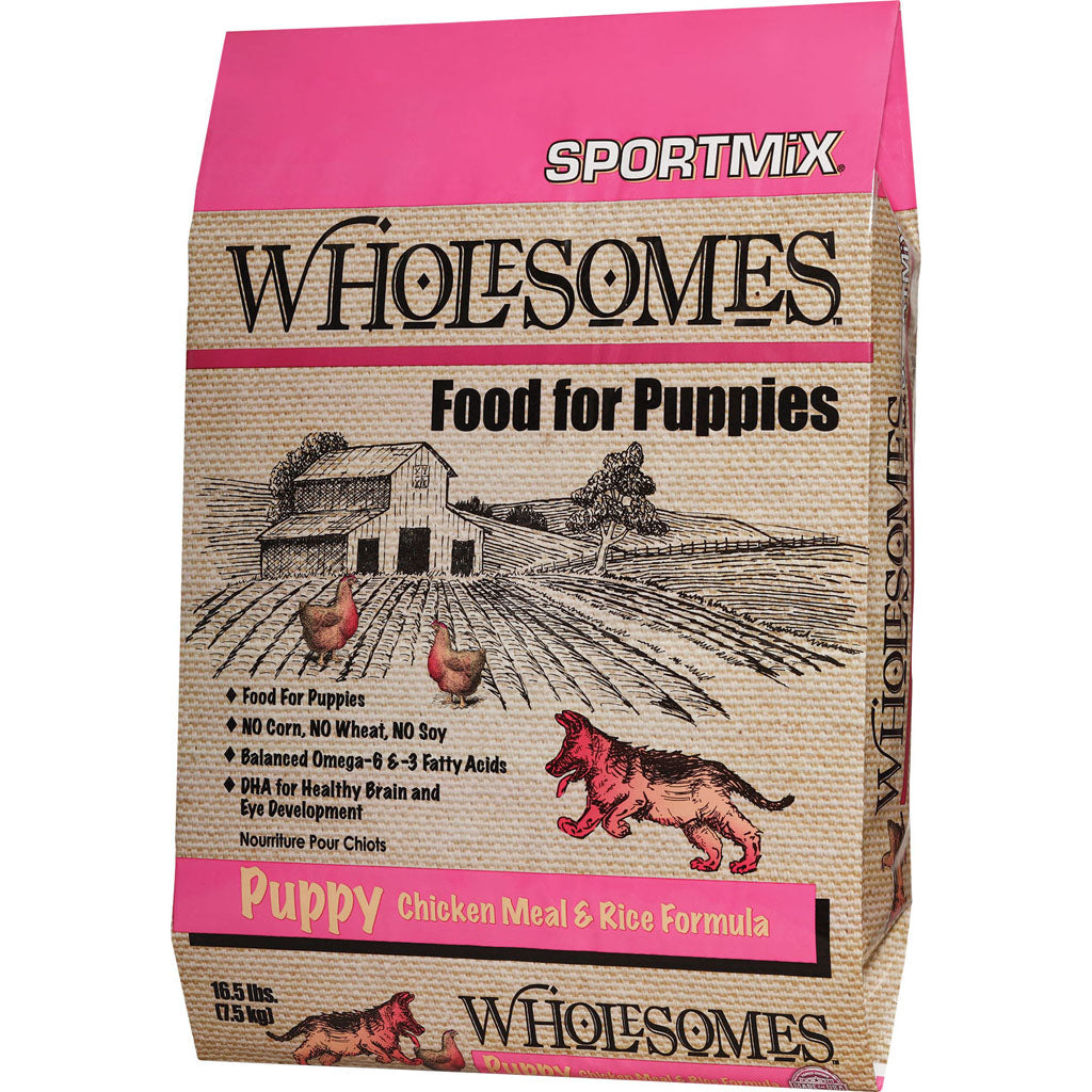 Wholesomes Whole Grain Puppy Food (CHICKEN/RICE, 16.5 LB)