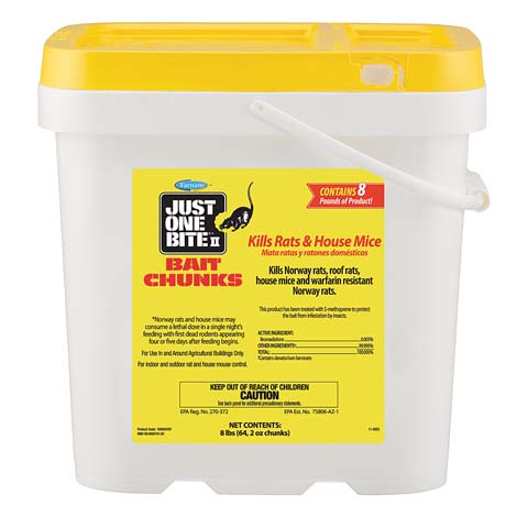 Just One Bite Ii Bait Chunks Pail (8 LB-64 PC)