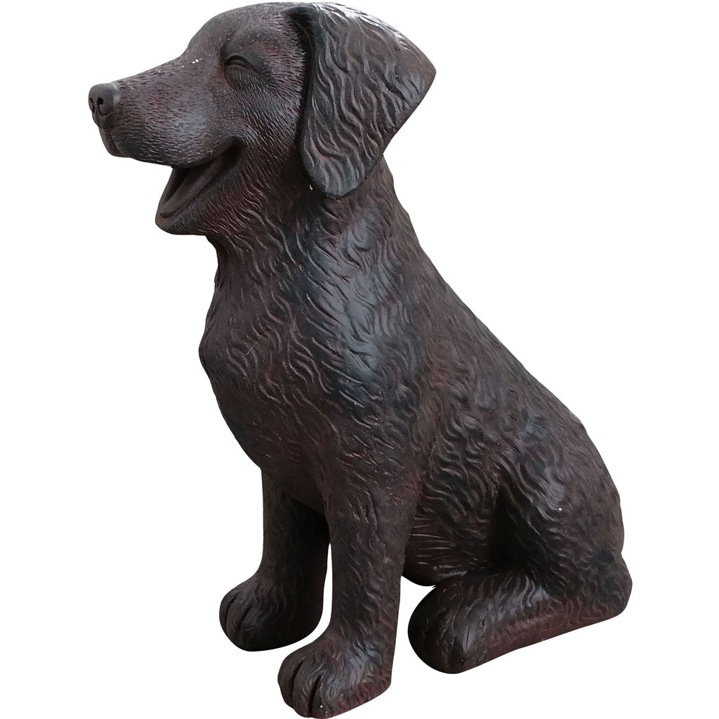 Southern Patio Golden Retriever Statuary (BROWN, 14.5 IN)