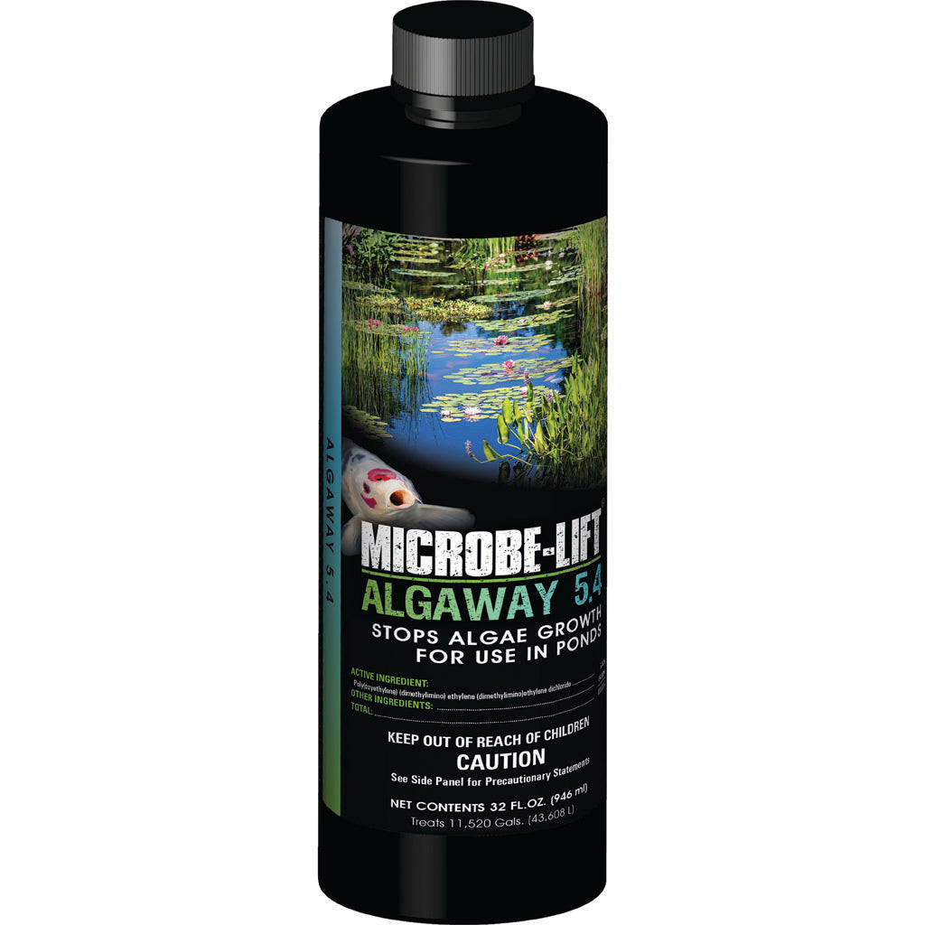 Microbe-Lift Algaway 5.4 Algaecide For Ponds (32 OZ)
