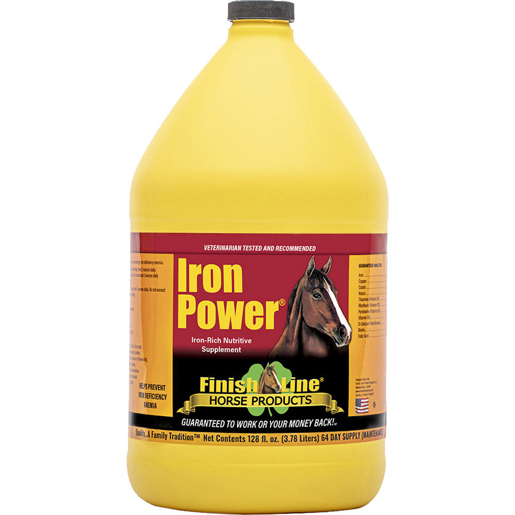 Finish Line Iron Power Nutritive Horse Supplement (1 GAL)