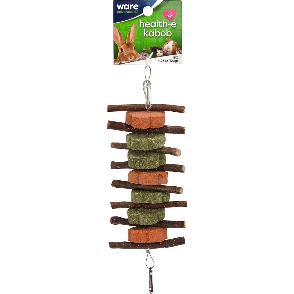 Health-E Kabob Small Animal Chew (BROWN)