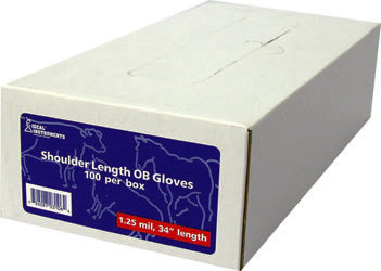 Shoulder Length Disposable Ob Glove 1 Mil (CLEAR, 34 IN - 100CT)