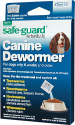 Safe-Guard Canine Dewormer (2 GM-3 PK)