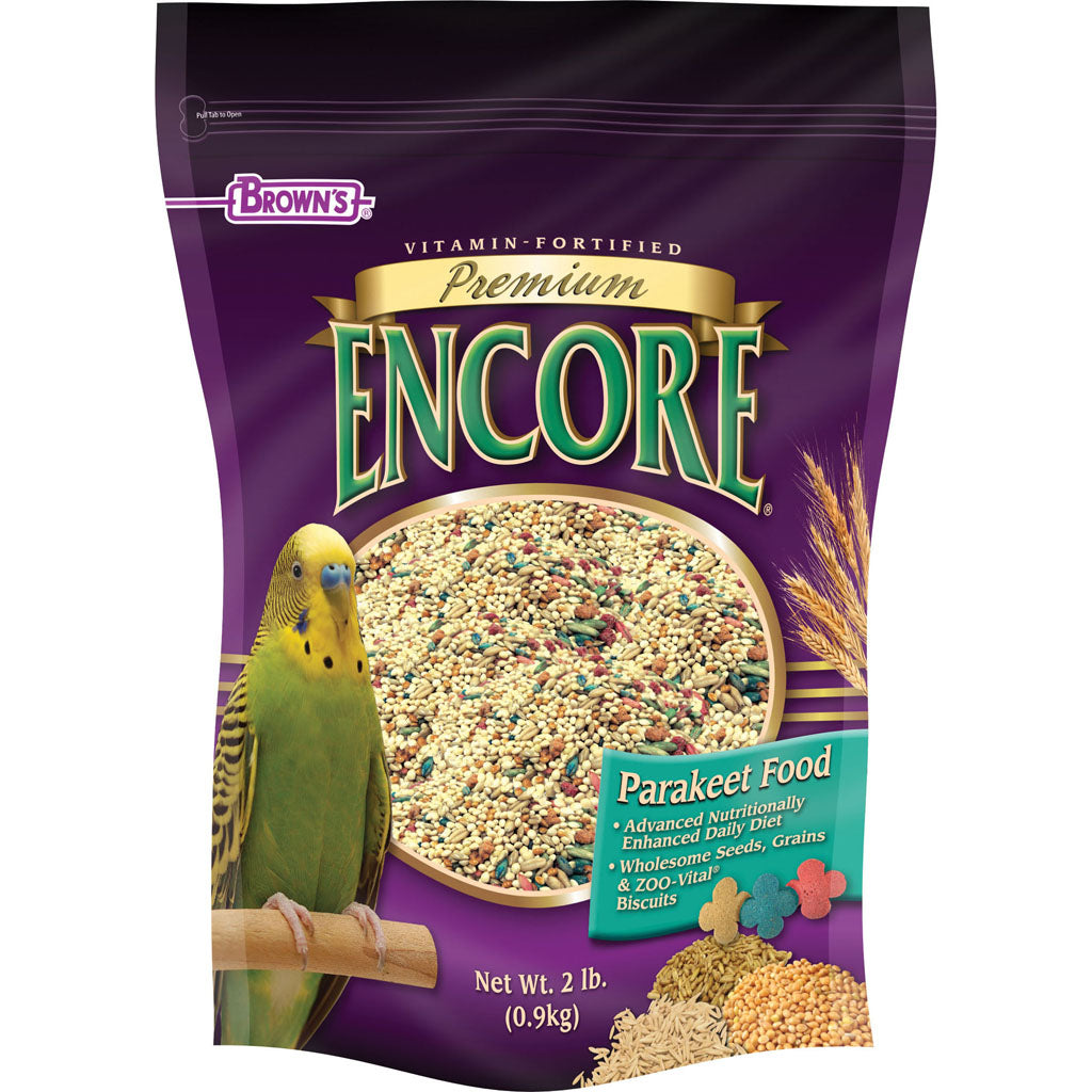 Encore Premium Parakeet Food (2 LB)