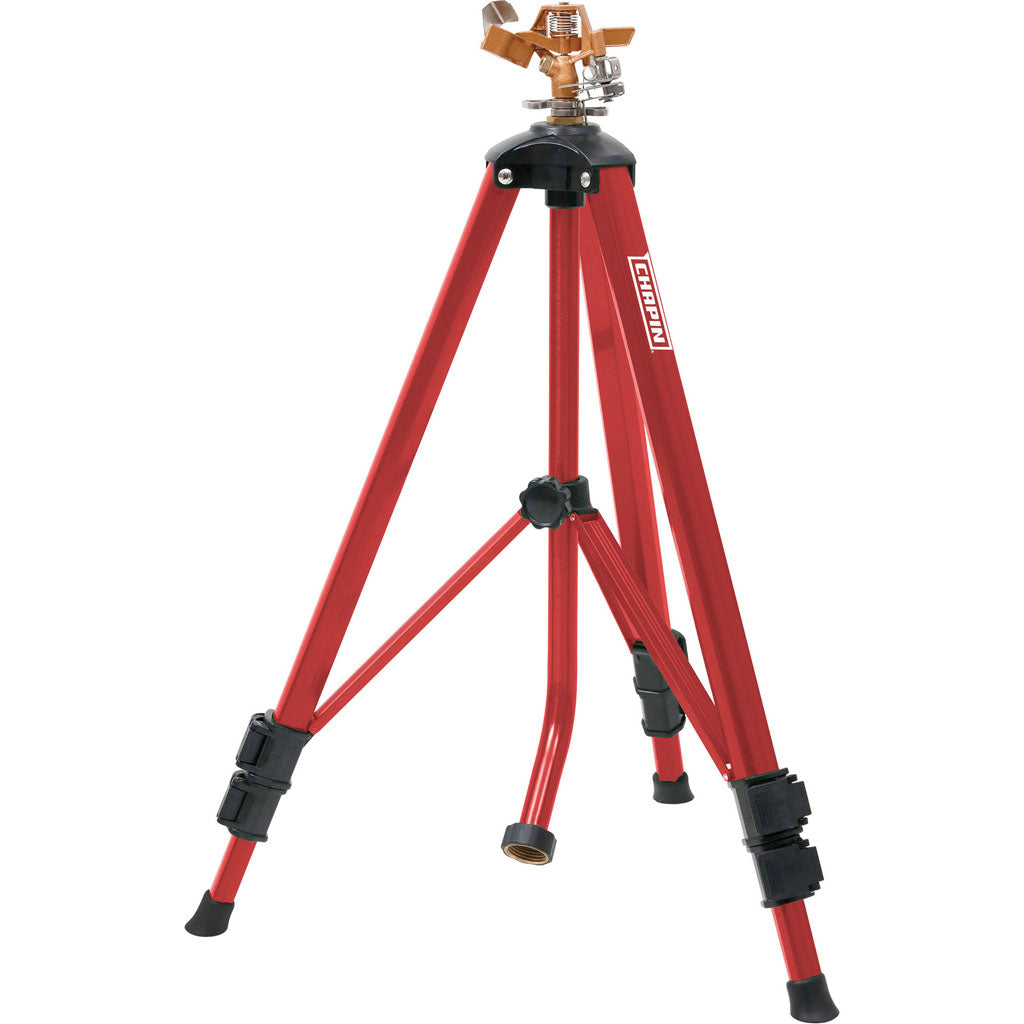 Brass Head Tripod Impact Sprinkler (BRASS)