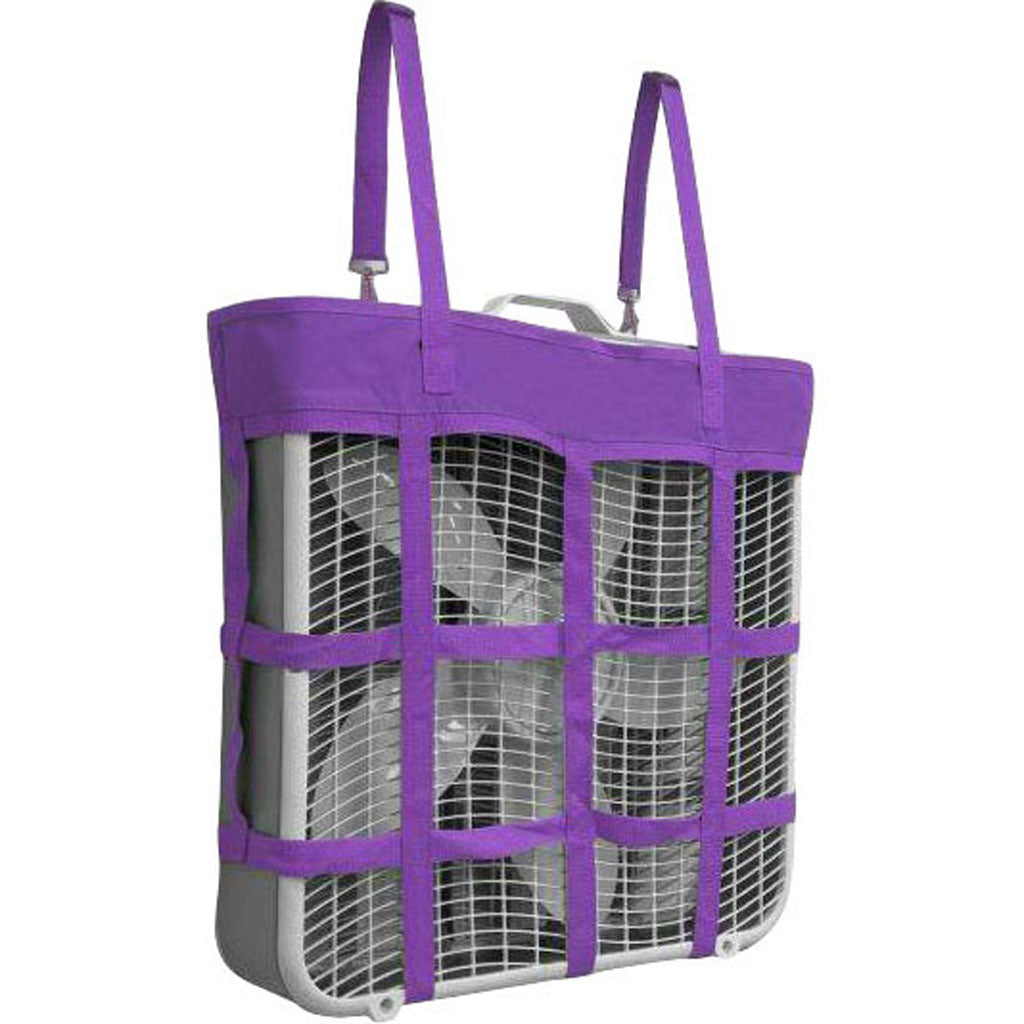 Gatsby Nylon Box Fan Holder (PURPLE, 20X20X4 IN)