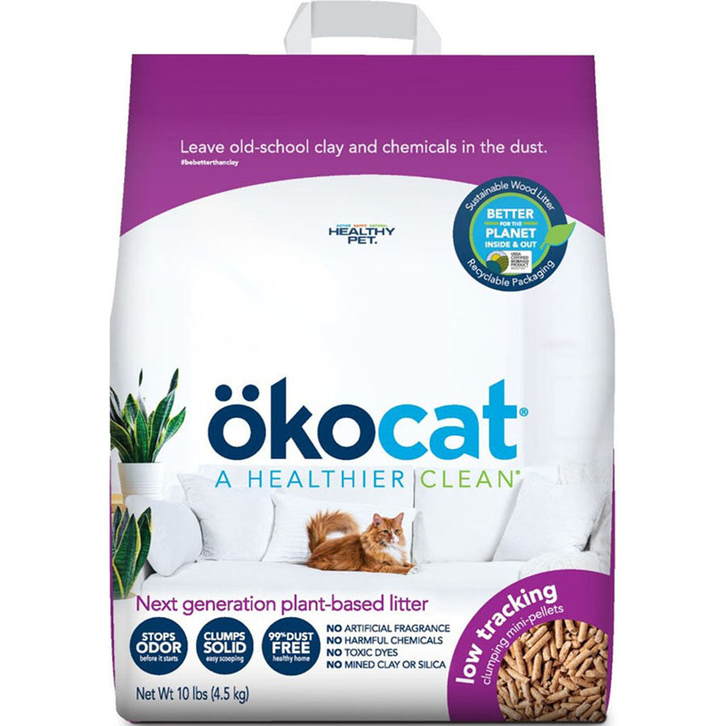 Okocat Low Tracking Mini Pellets Cat Litter (10 LB)