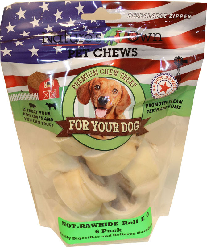 Nature'S Own Usa Not-Rawhide Beef Roll E-O (BEEF, 6 PK)