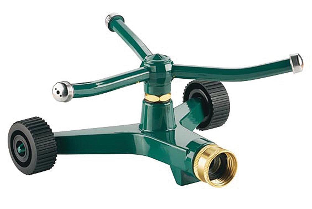 Metal Revolving Sprinkler W/Wheeled Base (45 FT)