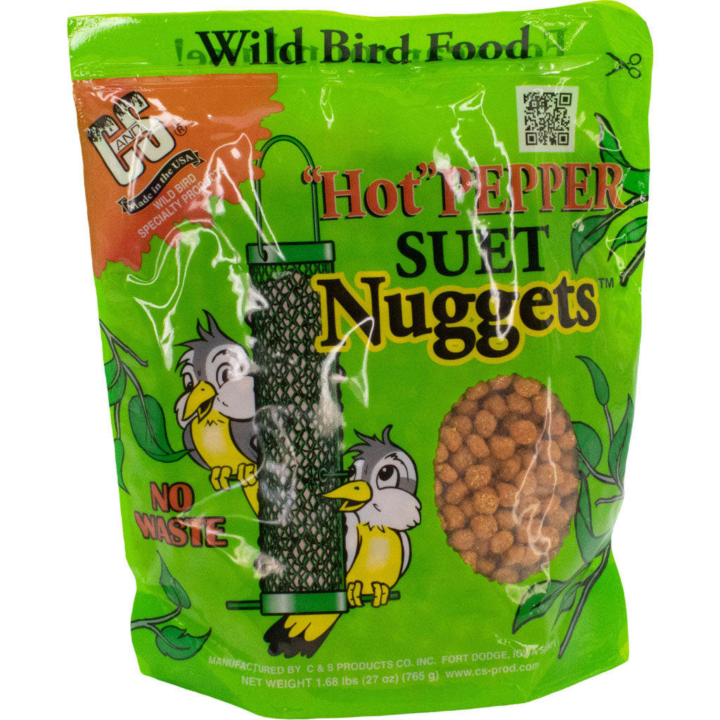 C&S Suet Nuggets (HOT PEPPER, 27 OZ)