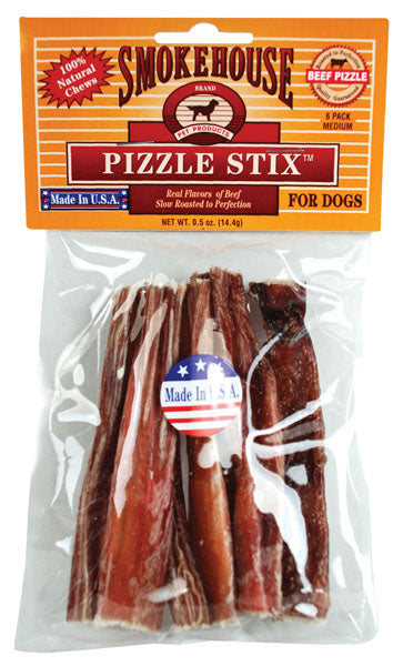 Smokehouse Usa Pizzle Stix (BEEF, 6 PK)